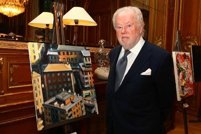 Manfred Bissinger beim ALS Gala 2014 bei bei dem Charity GalaDinner zugunsten der Erforschung der ALS-Krankheit ( Schwer-stock-foto