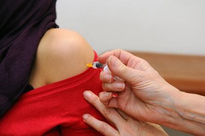 VACCINATION CENTER Reportage in the Health and Prevention Centre run by the local committee for social hygiene (CDHS) in-stock-foto