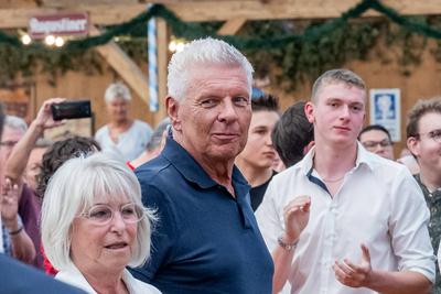 Politischer Dienstag auf dem Dachauer Volksfest, 19.08.2025.-stock-foto