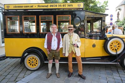 2025 - Kaisermesse in der Stadtpfarrkirche BAd Ischl und Geburtstagsfeier zum 195sten Geburtatag des Kaisers Franz Josef I. in der KAiservilla ebenfalls in BAd Ischl, am 18.08.2025.-stock-foto