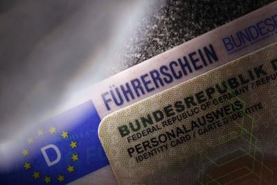 F?hrerschein-stock-foto