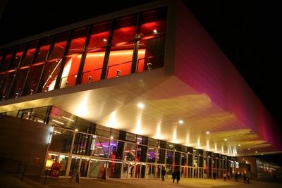 Wien 15 02 2006 Wiener Stadthalle Halle F Er?ffnung-stock-foto