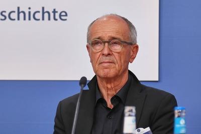 Berlin, Deutschland, 19.08.2025: Haus der Bundespressekonferenz: PK: Deutsche Stiftung Denkmalschutz, Das Schwarzbuch de-stock-foto
