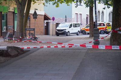 Polizist bei Schiesserei get?tet-stock-foto