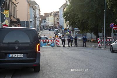 Polizist bei Schiesserei get?tet-stock-foto