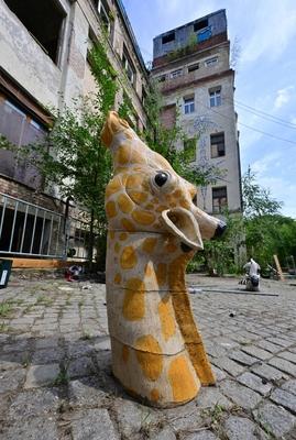 IBUG Festival Chemnitz 2025 ? Urbane Kunst trifft Industriekultur-stock-foto