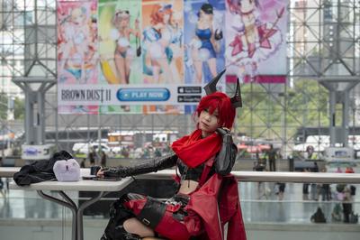2025 anime nyc - day 1, new york, usa - 21 aug 2025-stock-foto