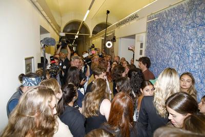 Pro?zess gegen Jimi Blue Och?senknecht in Innsbruck-stock-foto