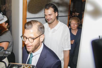 Pro?zess gegen Jimi Blue Och?senknecht in Innsbruck-stock-foto