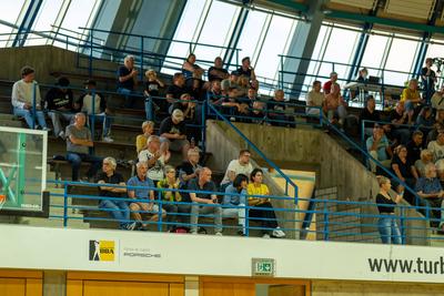 GER, MHP Riesen Ludwigsburg vs. HAKRO Merlins Crailsheim, easycredit BBL, Basketball, Bundesliga, Testspiel, Spielzeit 2025/2026, 21.08.2025-stock-foto