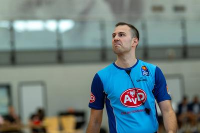 GER, MHP Riesen Ludwigsburg vs. HAKRO Merlins Crailsheim, easycredit BBL, Basketball, Bundesliga, Testspiel, Spielzeit 2025/2026, 21.08.2025-stock-foto