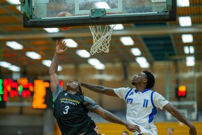 GER, MHP Riesen Ludwigsburg vs. HAKRO Merlins Crailsheim, easycredit BBL, Basketball, Bundesliga, Testspiel, Spielzeit 2025/2026, 21.08.2025-stock-foto