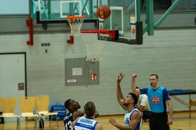 GER, MHP Riesen Ludwigsburg vs. HAKRO Merlins Crailsheim, easycredit BBL, Basketball, Bundesliga, Testspiel, Spielzeit 2025/2026, 21.08.2025-stock-foto