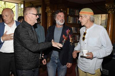 Kevin Robert Frost, Rufus Wainwright, Jeremy Irons-stock-foto