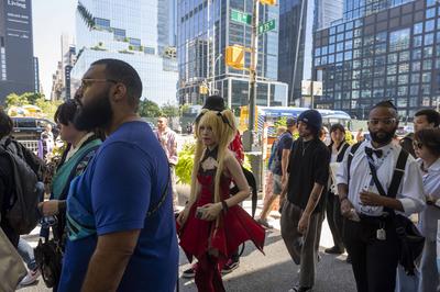 2025 anime nyc - day 3, new york, usa - 23 aug 2025-stock-foto