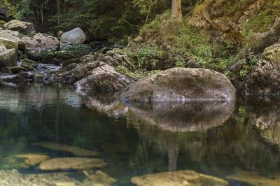 River Rock Bodypainting-stock-foto