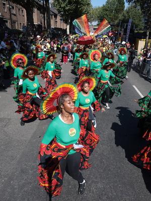 Notting Hill Carnival-stock-foto