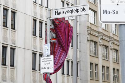 Umbenennung der Mohrenstrasse in Anton-Wilhelm Amo Strasse-stock-foto