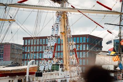 Sail Amsterdam 2025, Tag 4, Sail Out-stock-foto