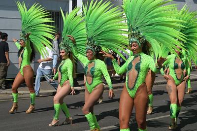 Notting Hill Carnival Day Monday-stock-foto