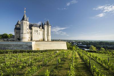 Chateau de Saumur, Val de la Loire, Frankreich *** Chateau de Saumur, Val de la Loire, France-stock-foto