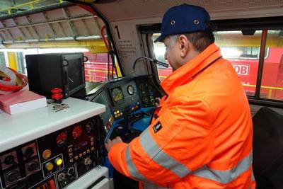 Ausbesserungswerk der DB Schenker Rail AG DB Schenker Rail Instandhaltung im Werk Gremberg In dem A-stock-foto