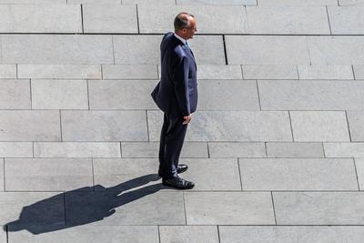 Begruessung des Bundeskanzler Friedrich Merz (CDU) und dem Premierminister des K?nigreichs Belgien, Bart de Wever-stock-foto