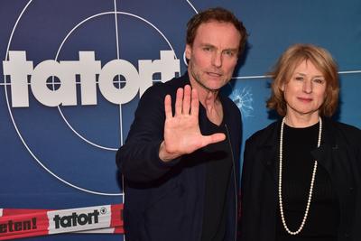 Entertainment Themen der Woche KW13 Entertainment Bilder des Tages TATORT, Premiere Nichts als die Wahrheit Corinna Harf-stock-foto