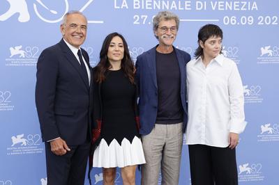 Alberto Barbera, Erige Sehiri, Silvio Soldini, Charlotte Wells-stock-foto
