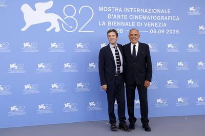 Pietrangelo Buttafuocco, Alberto Barbera-stock-foto