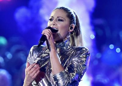 12.01.2019, xlakx, Musik Pop , Schlagerchampions - Das gro?e Fest der Besten emspor, v.l.Helene Fischer waehrend der Se-stock-foto