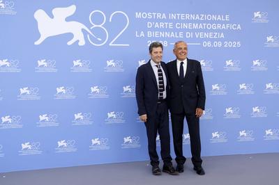 Pietrangelo Buttafuocco, Alberto Barbera-stock-foto
