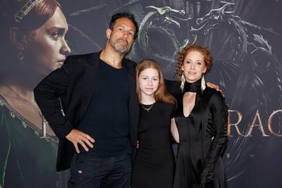 Premiere - HOUSE OF THE DRAGON Jared Hasselhoff and Sina-Valeska Jung bei dem Premieren Event von HOUSE OF THE DRAGON St-stock-foto