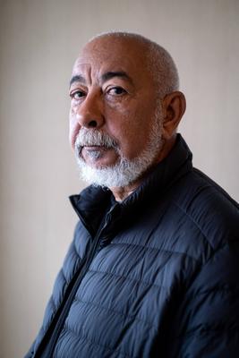FRANCE - ETONNANTS VOYAGEURS France, Brittany, Saint-Malo, 2022-06-05. Portrait of the cuban writer PADURA Leonardo at t-stock-foto