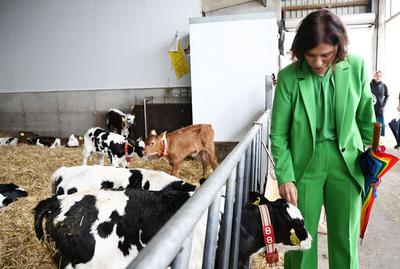 Ernte-PK des Thueringer Bauernverbands-stock-foto