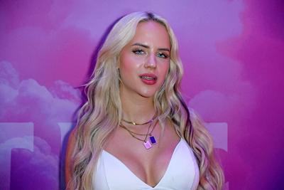 Gina Beckmann beim Premieren-Event von THE POWER by Joyn auf dem Alice Rooftop & Garden in Berlin am 28.08.2025 *** Gina-stock-foto