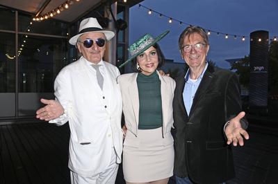 Lo Graf von Blickensdorf, Pauline Stolze, Arno Funke-stock-foto