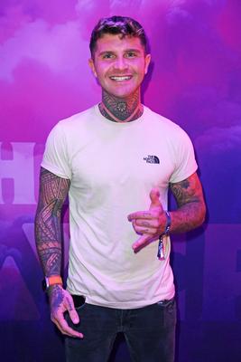 Kevin Flocke Platzer beim Premieren-Event von THE POWER by Joyn auf dem Alice Rooftop & Garden in Berlin am 28.08.2025 *-stock-foto