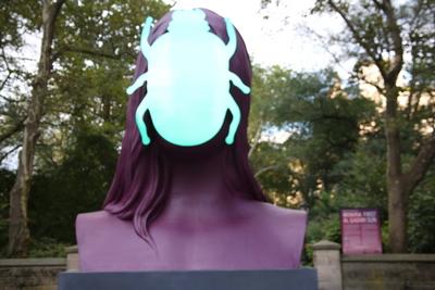 Monira Al Qadiri First Sun.-stock-foto