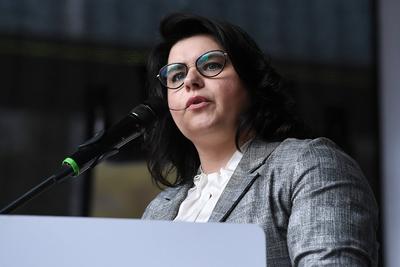 Kommunalwahlkampf BSW in NRW-stock-foto