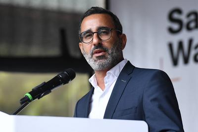 Kommunalwahlkampf BSW in NRW-stock-foto