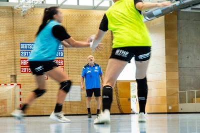 28.08.2025, GER, Handball, Frauen, Saison 2025/2026, Alsco 1.Bundesliga, Thueringer HC Saisoner?ffnung / ?ffentliches Training / Mannschaftspraesentation-stock-foto