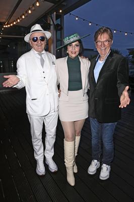 Lo Graf von Blickensdorf, Pauline Stolze, Arno Funke-stock-foto