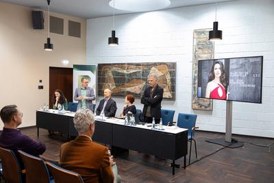 Programmvorstellung des Beethoven Ochesters Bonn f?r die Saison 2025/26-stock-foto