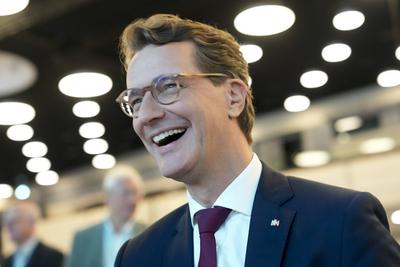 Landesparteitag der CDU NRW in Bonn-stock-foto