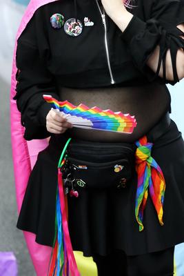 CHRISTOPHER STREET DAY 2025 - Suhl - Am Samstag, dem 30. August 2025 fand der erste CSD in der th?ringischen Kleinstadt-stock-foto
