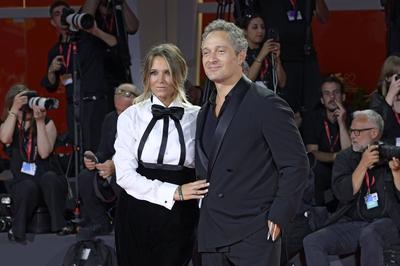Francesca Barra, Claudio Santamaria-stock-foto