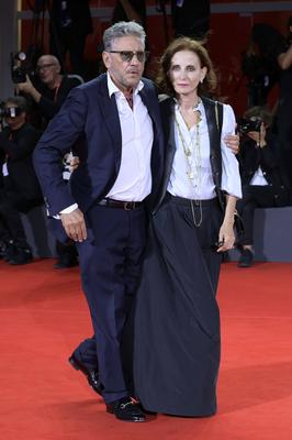 Sergio Castellitto, Margareth Mazzantini-stock-foto