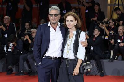 Sergio Castellitto, Margareth Mazzantini-stock-foto