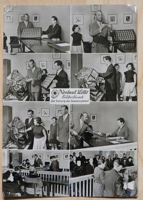 Elvira Hahnwar als 12 j?hriges Waisenkind 1956 die erste Lottofee in der Geschichte von Lotto. 28.06.2013 Erzhausen bei-stock-foto